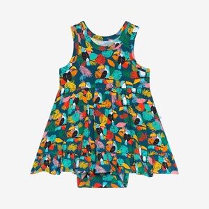 Posh Peanut Bamboo RIO RACERBACK TWIRL BODYSUIT DRESS